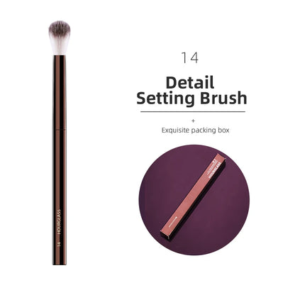 Complete Makeup Brush Set (Face and Eyes)