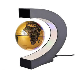 Magnetic Floating Globe – LED World Map Antigravity Lamp