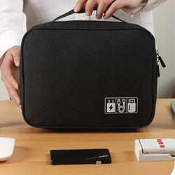 Cable Storage Bag Waterproof Digital Electronic Organizer