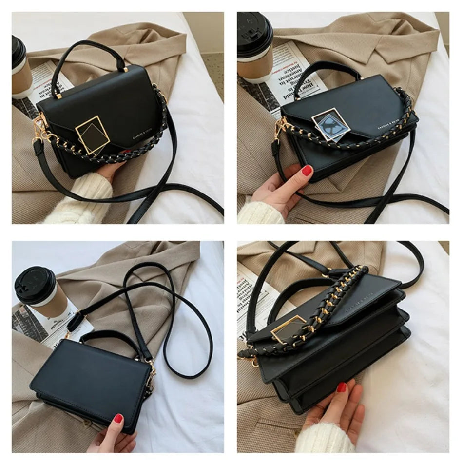 New Fashion Square Shoulder Bag – A Stylish and Versatile Crossbody for the Modern Woman