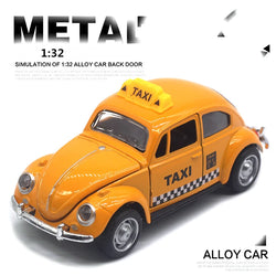 1:32 Volkswagen Beetle Diecast Model with Pull-Back Function