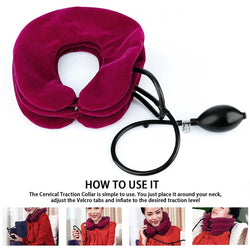 Inflatable Cervical Neck Traction Device