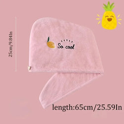 1pc Quick-Dry Hair Hat – Soft Absorbent Towel for Women