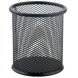 Metal Mesh Pencil Holder - Square or Round Shape