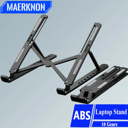 Foldable Adjustable Laptop Stand – Portable Holder for MacBook & More