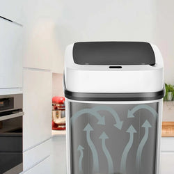 13L Smart Touch Trash Can – Induction Waste Bin