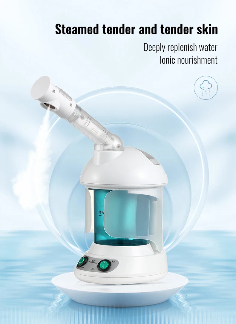 Portable Facial Steamer with Nano Ionic Technology