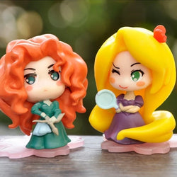 Disney Princess 9-Piece PVC Figurine Set