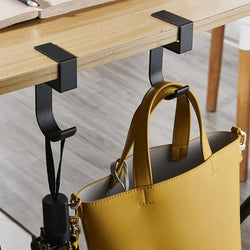 Shaped Table Edge Hook – Removable Desk Hanging Bag & Handbag Holder