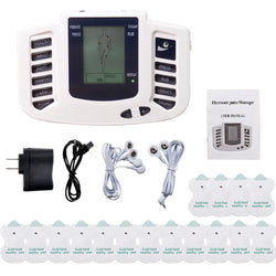 EMS Tens Massage Machine with 16 Pads - Muscle Stimulator