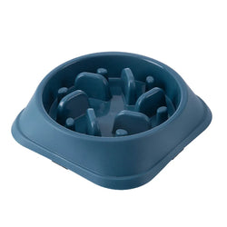 Pet Cat Dog Slow Food Bowl – Anti-Choking, Thickened and Non-Slip Feeding Bowl