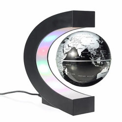 Magnetic Floating Globe – LED World Map Antigravity Lamp