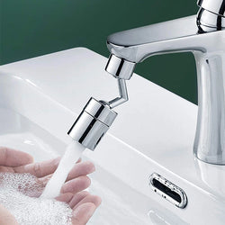 720° Rotating Kitchen Faucet – Anti-Splash Aerator & Water-Saving Nozzle