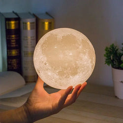 LED Moon Galaxy Night Light – Book Light & Kids' Gift