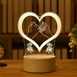 Heart-Shaped Atmosphere Night Light