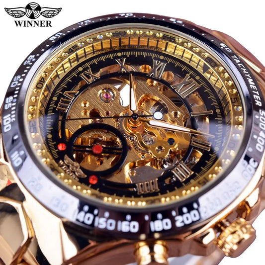 Luxury Automatic Skeleton Watch for Men