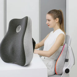 Memory Foam Office Chair Cushion & Car Seat Support Pillow