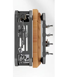 Stainless Steel Knife Holder Rack – Storage for Knives & Cutting Board