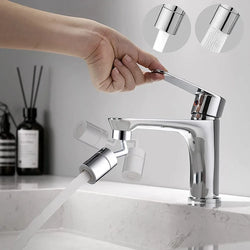 720° Rotating Kitchen Faucet – Anti-Splash Aerator & Water-Saving Nozzle