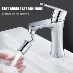 720° Rotating Kitchen Faucet – Anti-Splash Aerator & Water-Saving Nozzle