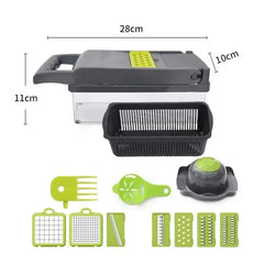 14/16-in-1 Multifunctional Vegetable Chopper & Slicer