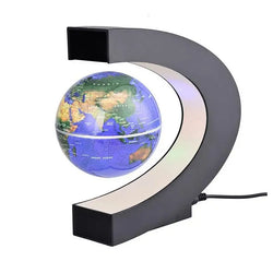 Magnetic Floating Globe – LED World Map Antigravity Lamp