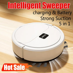 Mini Smart Sweeping Robot 3-in-1 Vacuum & Mop