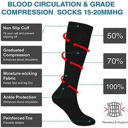 Varicose Veins Compression Socks for Sports & Travel