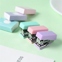 Mini Stapler Set – 500pcs Staples, Cute School & Office Stationery