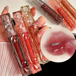 Long-Lasting Moisturizing Lip Gloss – Waterproof & Transparent