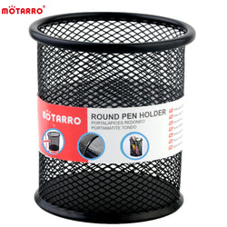 Metal Mesh Pencil Holder - Square or Round Shape