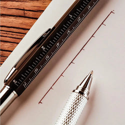 7-in-1 Multifunction Ballpoint Pen – Tool Pen with Ruler, Screwdriver & More