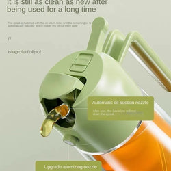 2-in-1 Olive Oil Spray Dispenser – For Cooking & Barbecue