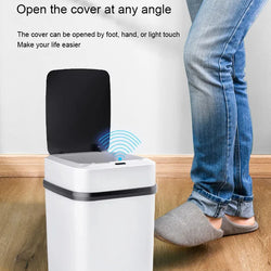 13L Smart Touch Trash Can – Induction Waste Bin