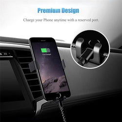 Gravity Car Phone Holder with Air Vent Mount Clip Bracket