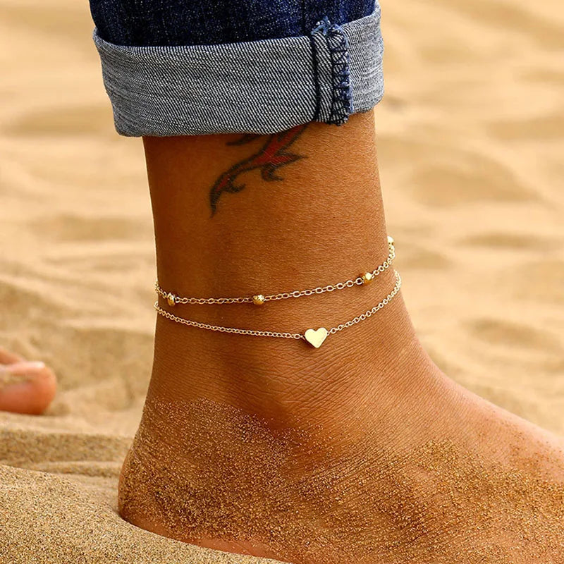 Bohemian Chain Anklet for Women – Foot Accessories