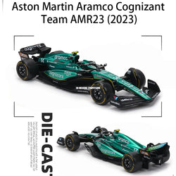 Bburago 1:43 F1 Aston Martin Aramco F1 Team AMR23 2023 Diecast Model Car