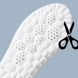 Latex Sport Insoles – Arch Support, Breathable, Shock Absorption