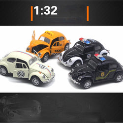 1:32 Volkswagen Beetle Diecast Model with Pull-Back Function