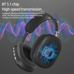 P9 Wireless Bluetooth Headset – Sports Gaming Headphones with Mic