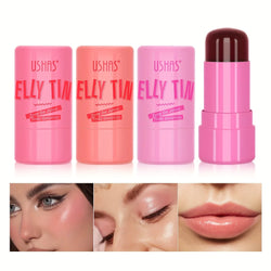 4 Colors Jelly Blush Stick – 3-in-1 Blush, Lip Balm & Eyeshadow