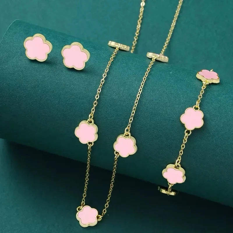 Lucky Clover Jewelry Set