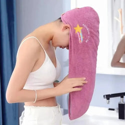 1pc Quick-Dry Hair Hat – Soft Absorbent Towel for Women