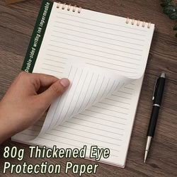 A5 60 Sheets Thick Notebook – Spiral Binding with Lined Pages