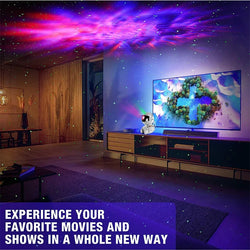 Star Projector Night Light – Astronaut Galaxy Nebula Ceiling Display