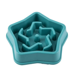 Pet Cat Dog Slow Food Bowl – Anti-Choking, Thickened and Non-Slip Feeding Bowl