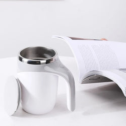 Automatic Stirring Coffee Mug – Rechargeable Portable Stainless Steel Magnetic