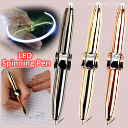 LED Spinning Pen - Fidget Anxiety Decompression Gyro Ballpoint Pen