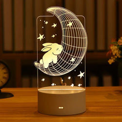 Heart-Shaped Atmosphere Night Light