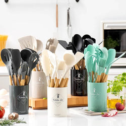 12PCS Food Grade Silicone Kitchen Utensils Set